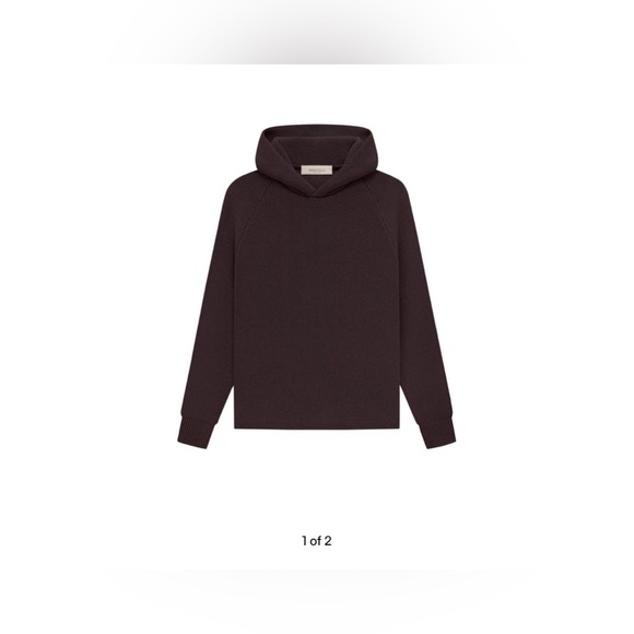 Essential’s Fear of God Knit hoodie - Picture 2 of 7